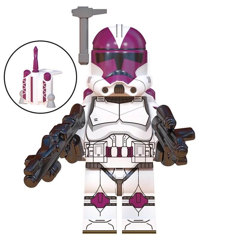 WM6127 Star Wars Nova Corps Marine Team 4 Commander Bacara Minifigs
