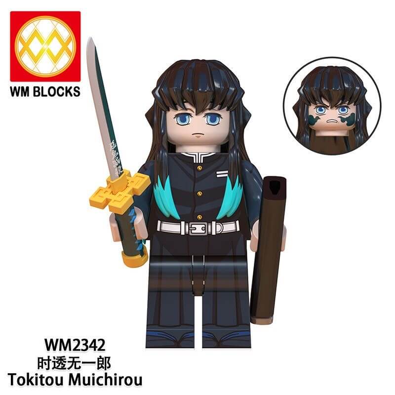 WM6137 Demon Slayer Shinazugawa Genya Kanroji Mitsuri Minifigs