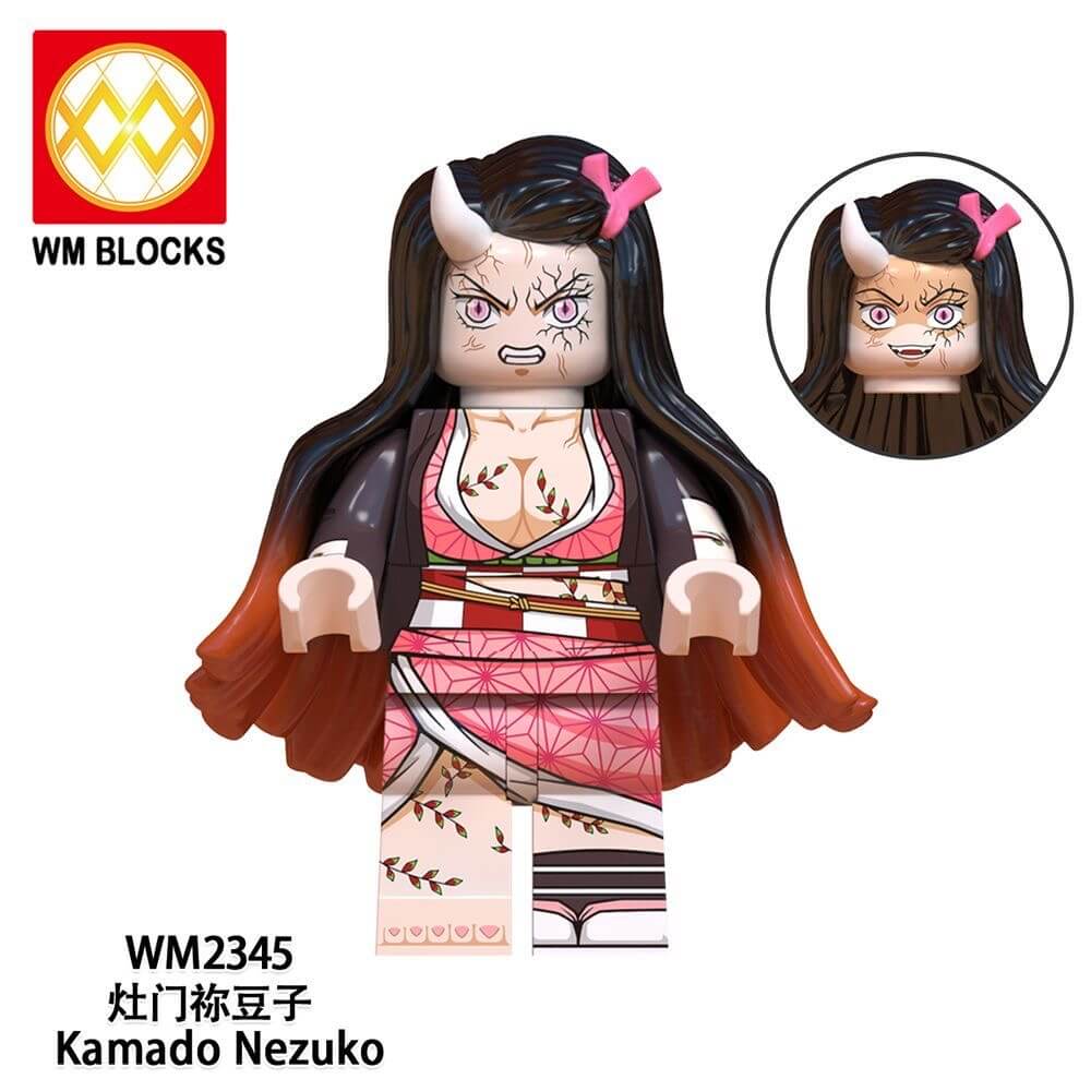 WM6138 Demon Slayer kamado Tanjirou Kokushibo Douma Minifigs