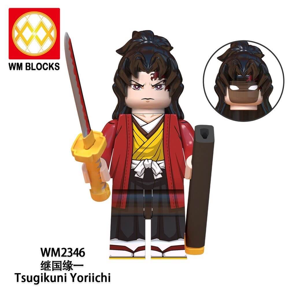 WM6138 Demon Slayer kamado Tanjirou Kokushibo Douma Minifigs