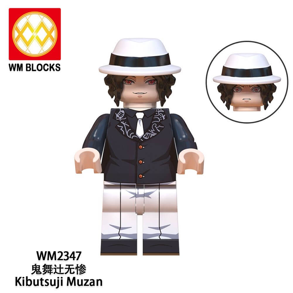 WM6138 Demon Slayer kamado Tanjirou Kokushibo Douma Minifigs