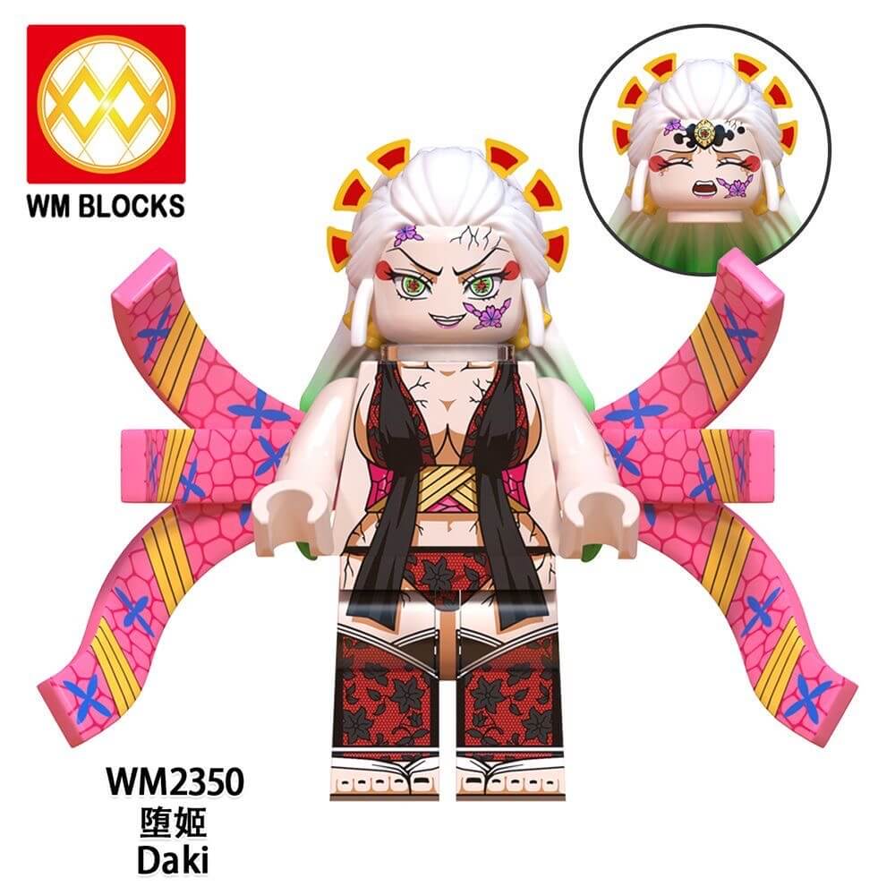 WM6138 Demon Slayer kamado Tanjirou Kokushibo Douma Minifigs