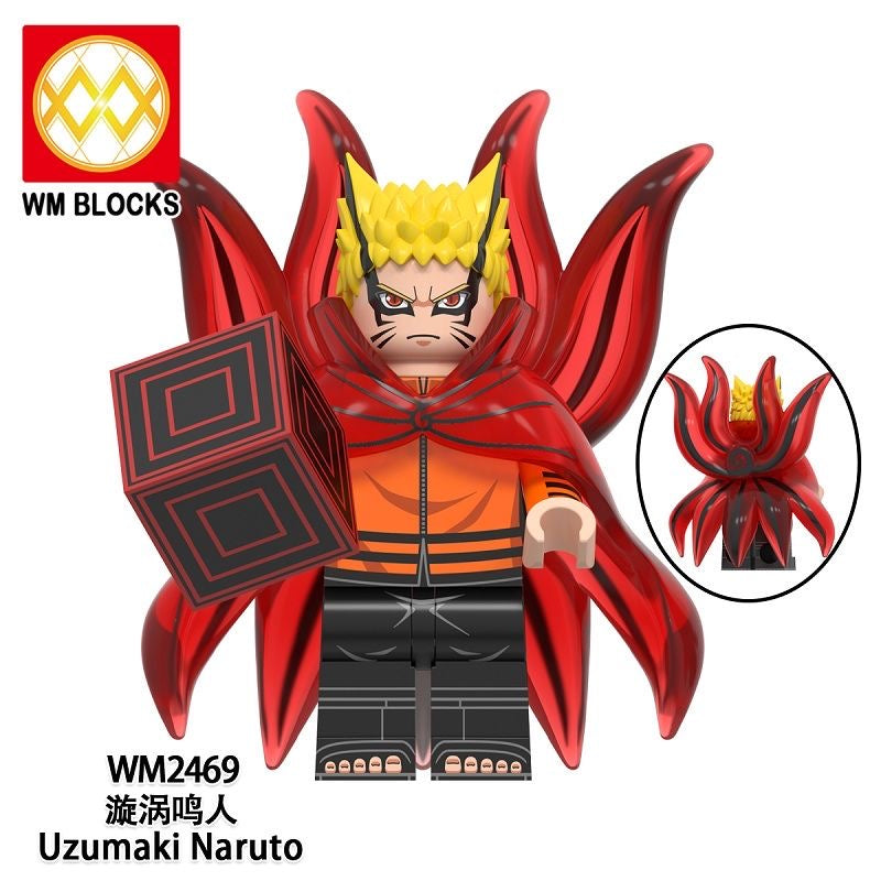 WM6152 Naruto Uzumaki Naruto Boruto Uzumak Military Minifigs