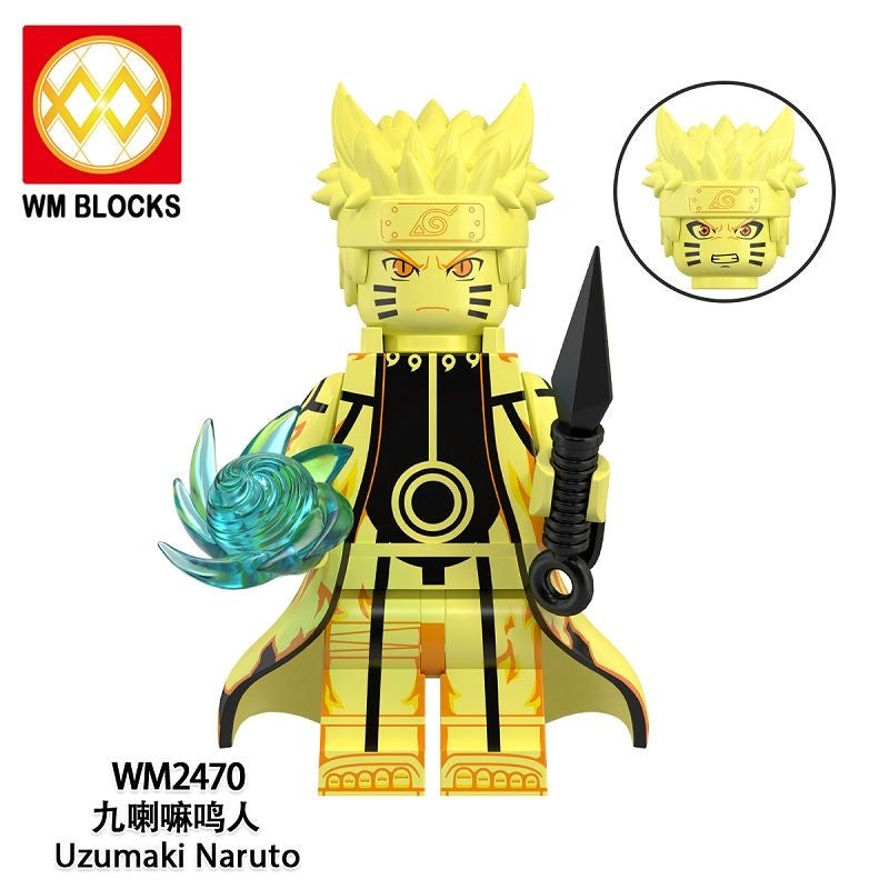 WM6152 Naruto Uzumaki Naruto Boruto Uzumak Military Minifigs