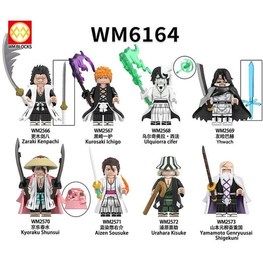WM6164 BLEACH Minifigs Kurosaki lchigo
