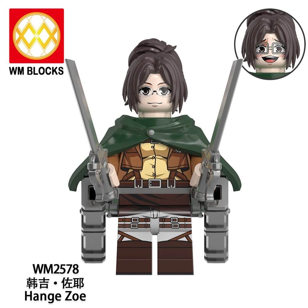 WM6165 Attack on Titan Ani Leonard Minifigs