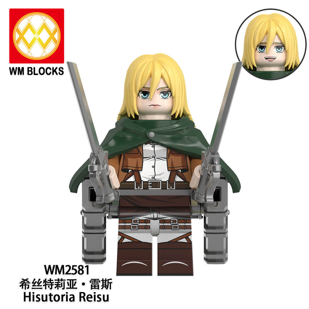WM6165 Attack on Titan Ani Leonard Minifigs