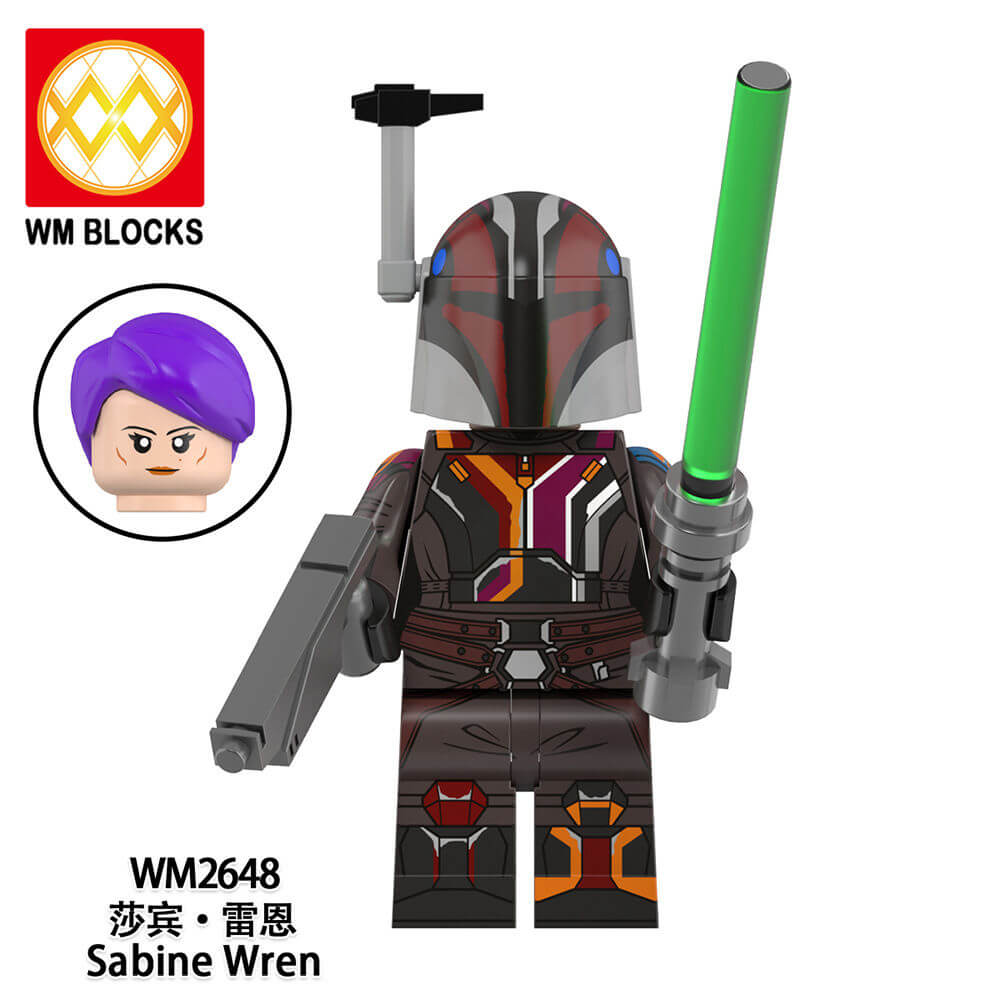 WM6174 Star Wars Guards Thrawn  Ahsoka minifigs