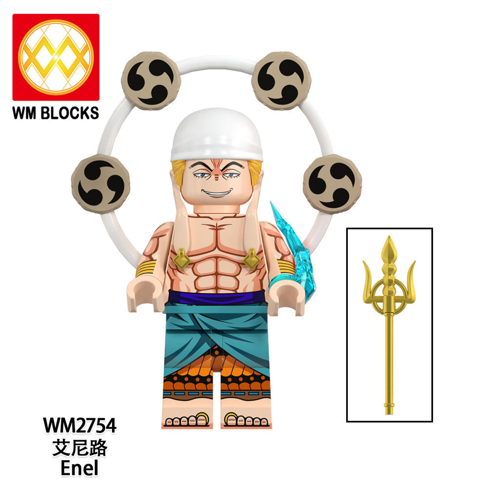 WM6188 One Piece Enel Kaidou Kozuki Oden Minifigs