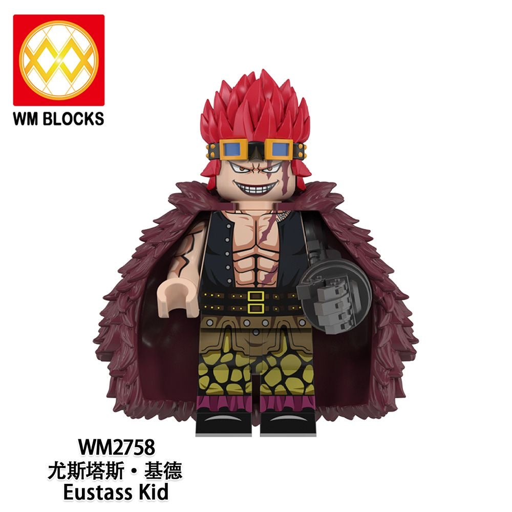 WM6188 One Piece Enel Kaidou Kozuki Oden Minifigs