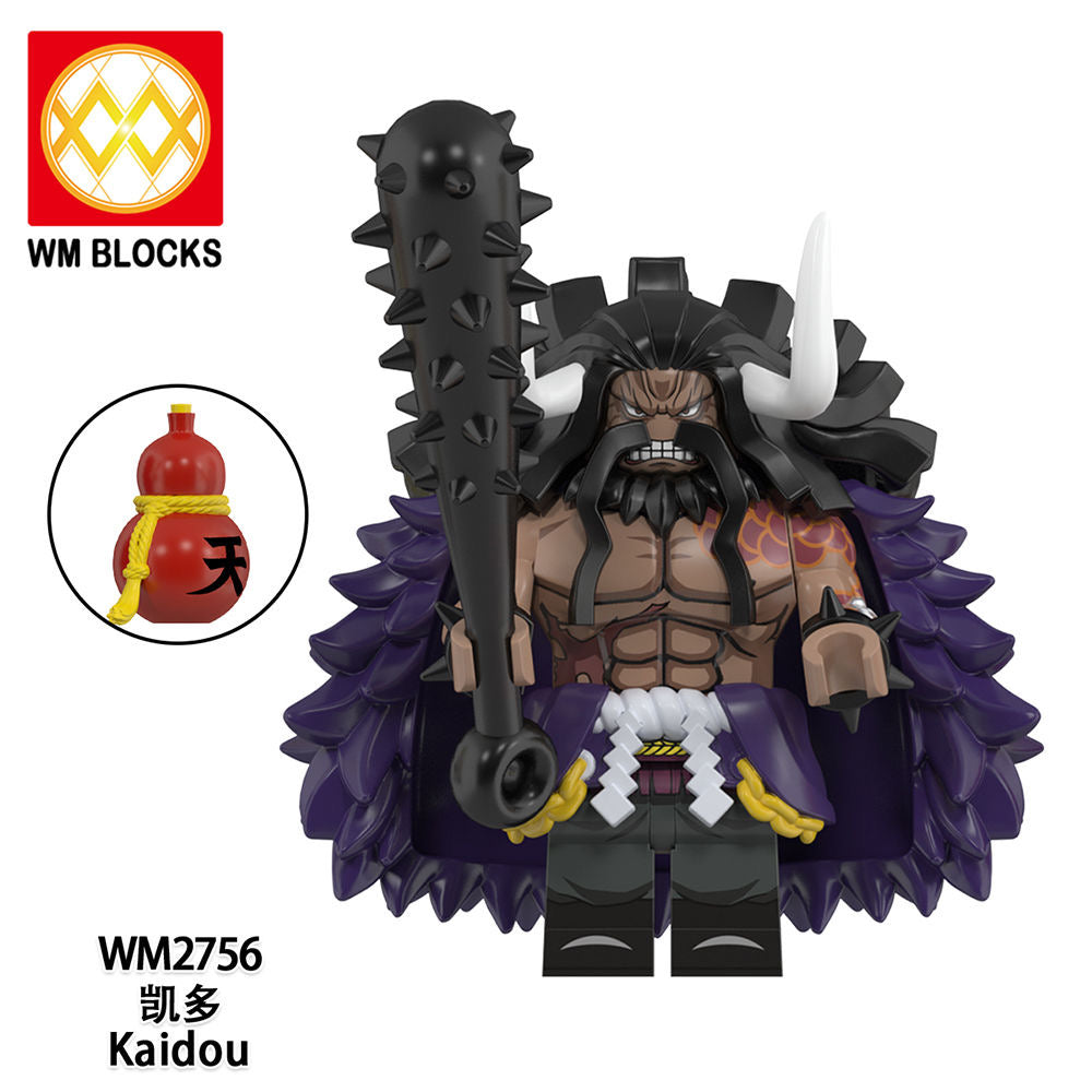 WM6188 One Piece Enel Kaidou Kozuki Oden Minifigs