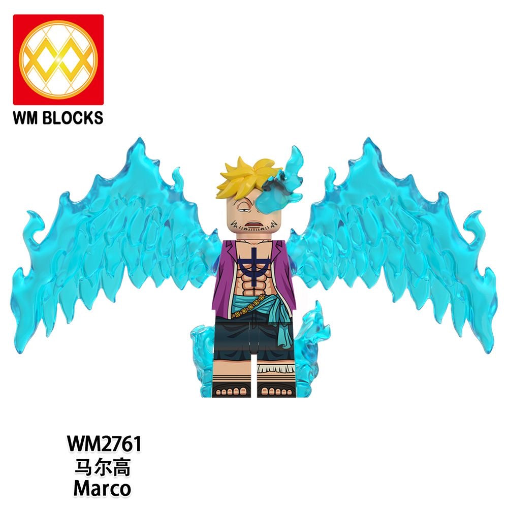 WM6188 One Piece Enel Kaidou Kozuki Oden Minifigs