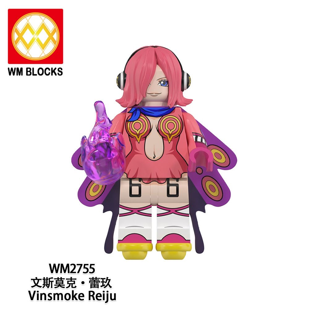 WM6188 One Piece Enel Kaidou Kozuki Oden Minifigs
