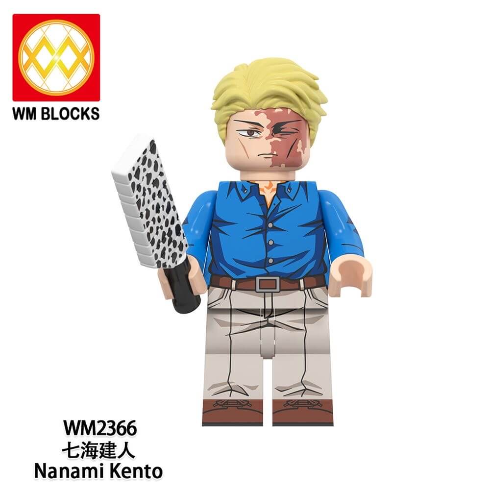 WM6140 Jujutsu Kaisen Series Kimoto Rika Panda Minifigs