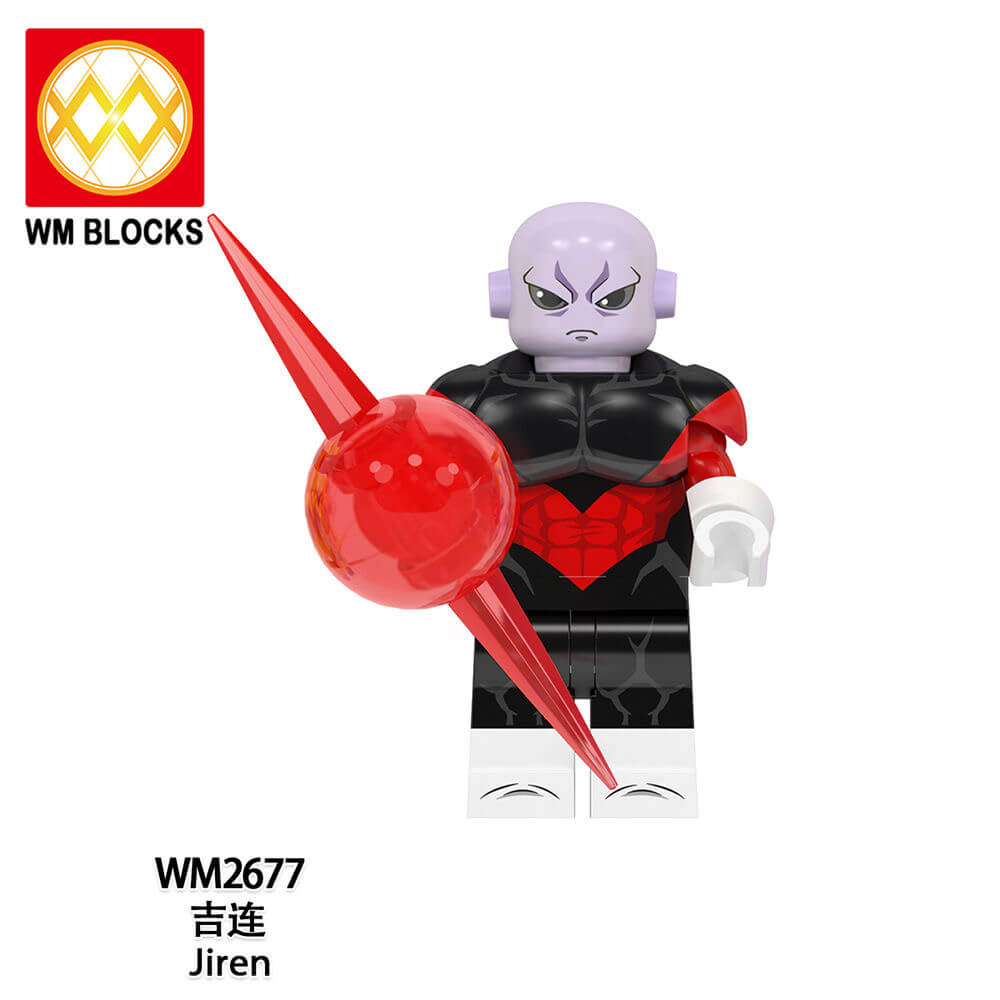 WM6178 Dragon Ball Turtle Master Black Goku Minifigs