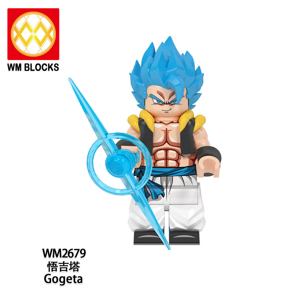 WM6178 Dragon Ball Turtle Master Black Goku Minifigs