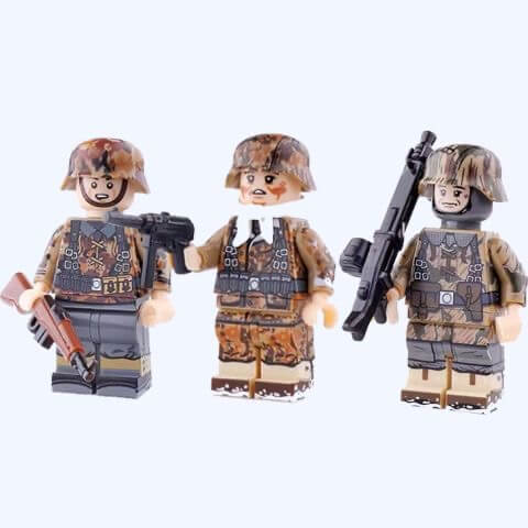 WW II German Camouflage Minifigs - Main Image