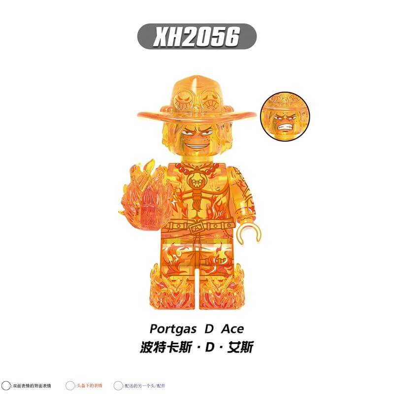 X0355 One Piece luffy Sabo minifigs