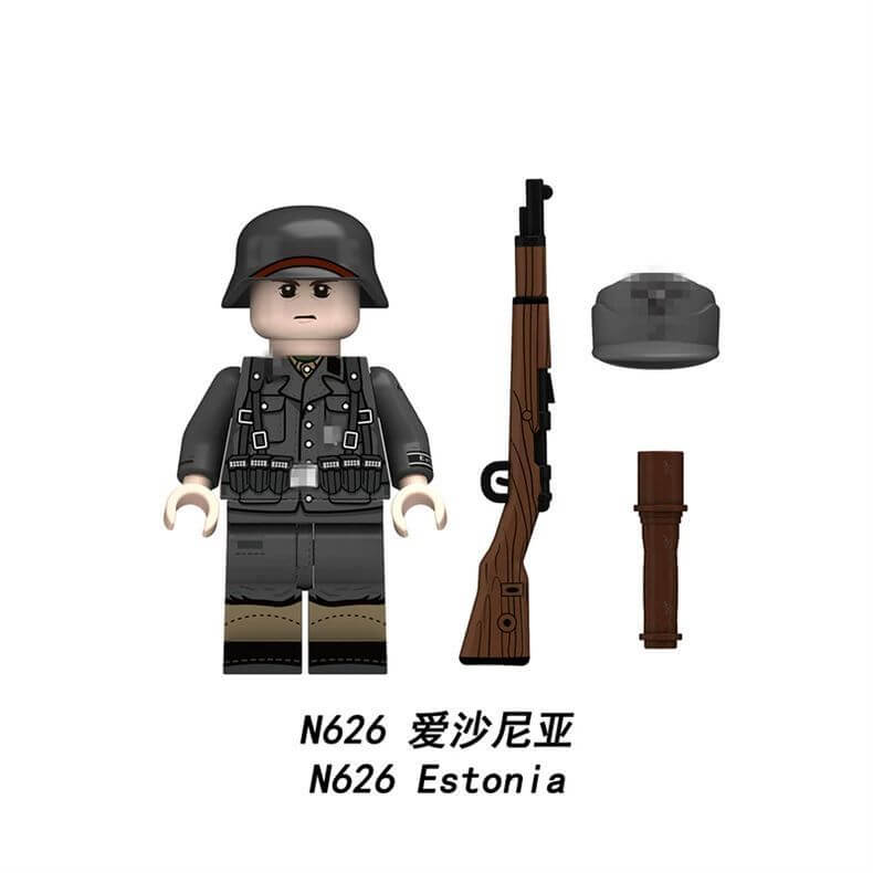 N625-628 WWII Legion minifigs