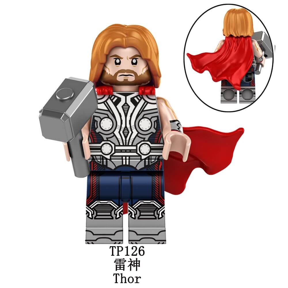 TP1016 Super hero batman Thor minifigs