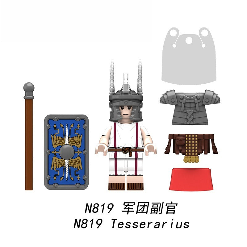 N818-821 medieval Roman series minifigs