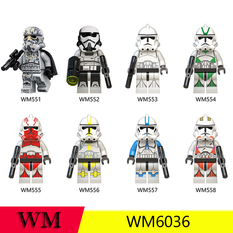 WM6036 Star Wars Stormtroopers Clone Legion Minifigs