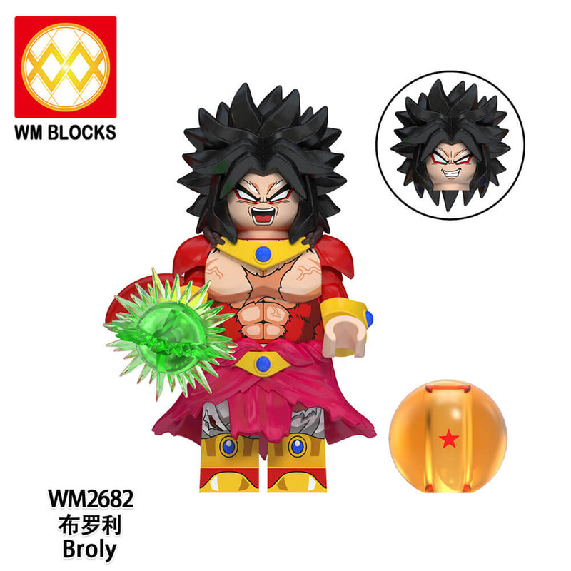 WM6179 Dragon Ball Bardock Minifigs