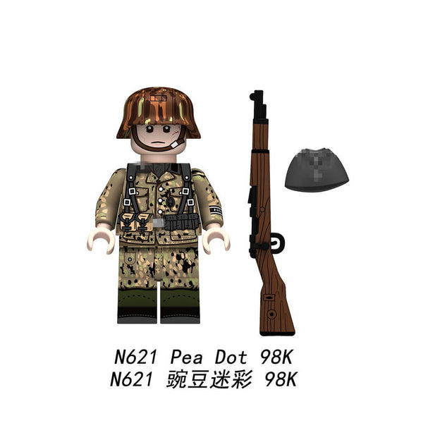 N621-624 Pea Dot Minifigs