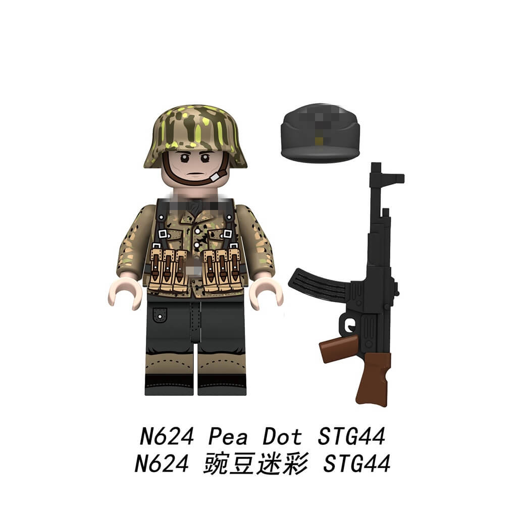 N621-624 Pea Dot Minifigs