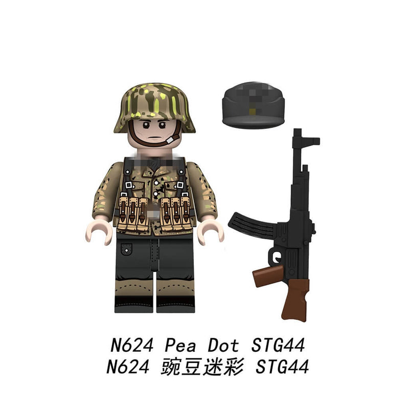 N621-624 Pea Dot Minifigs