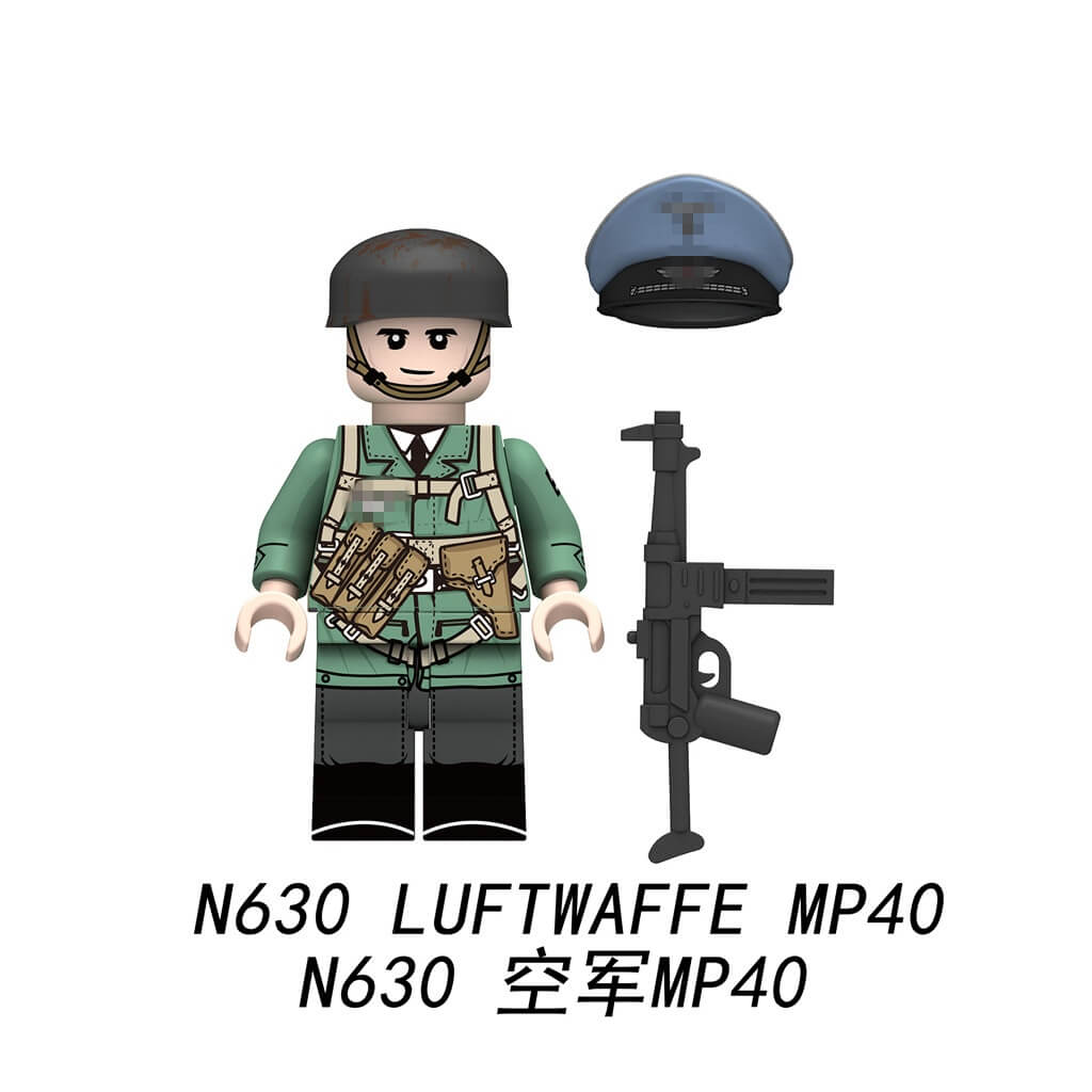 N629-N632 LUFTWAFFE Minifigs