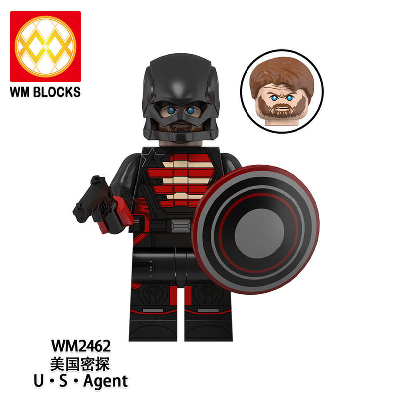 WM6151 Super Hero Winter Soldier Minifigs