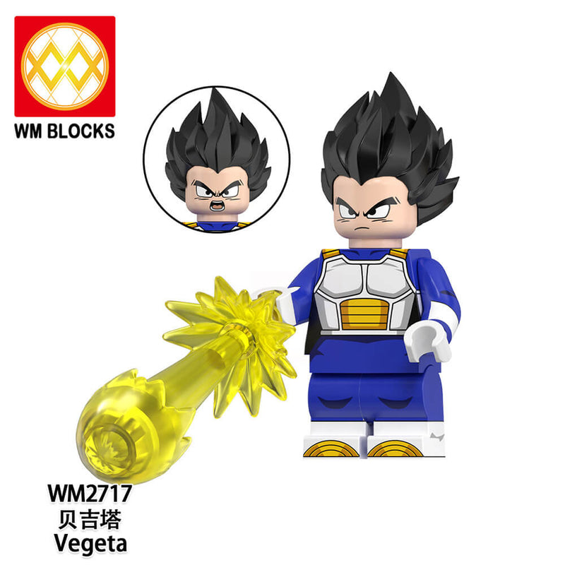 WM6183 Dragon Ball Vegeta Minifigs
