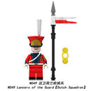 N049-N052 Napoleonic Wars Lancers of the Guard Minifigs