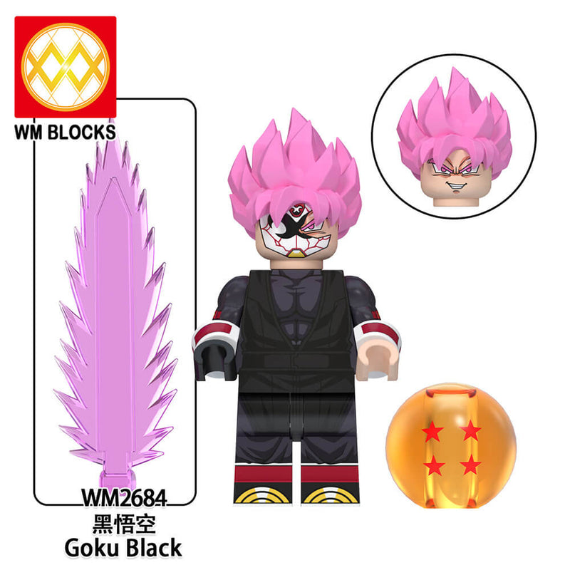 WM6179 Dragon Ball Bardock Minifigs