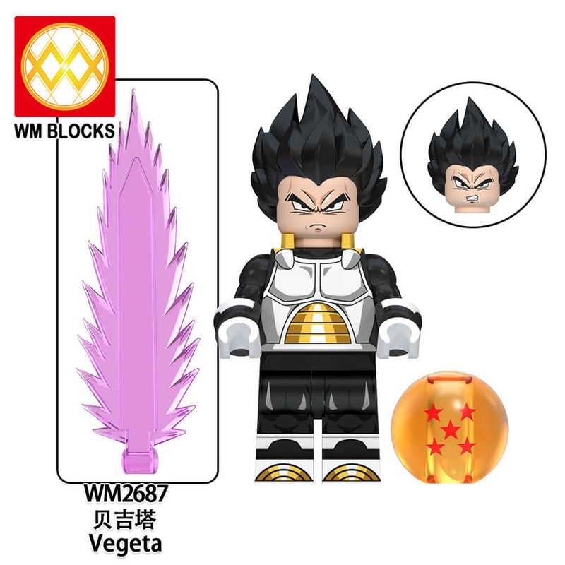 WM6179 Dragon Ball Bardock Minifigs