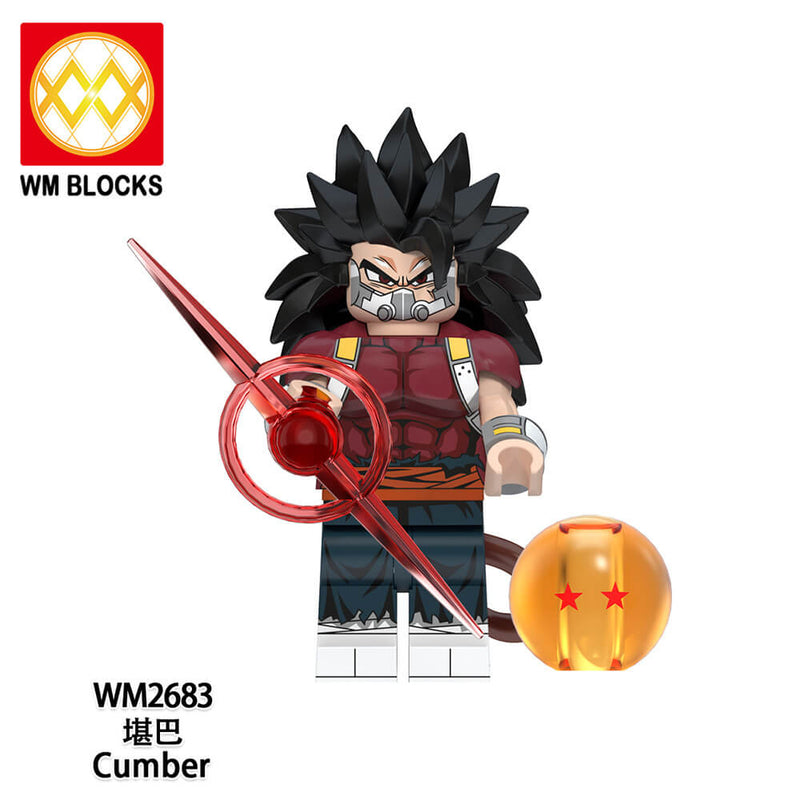 WM6179 Dragon Ball Bardock Minifigs