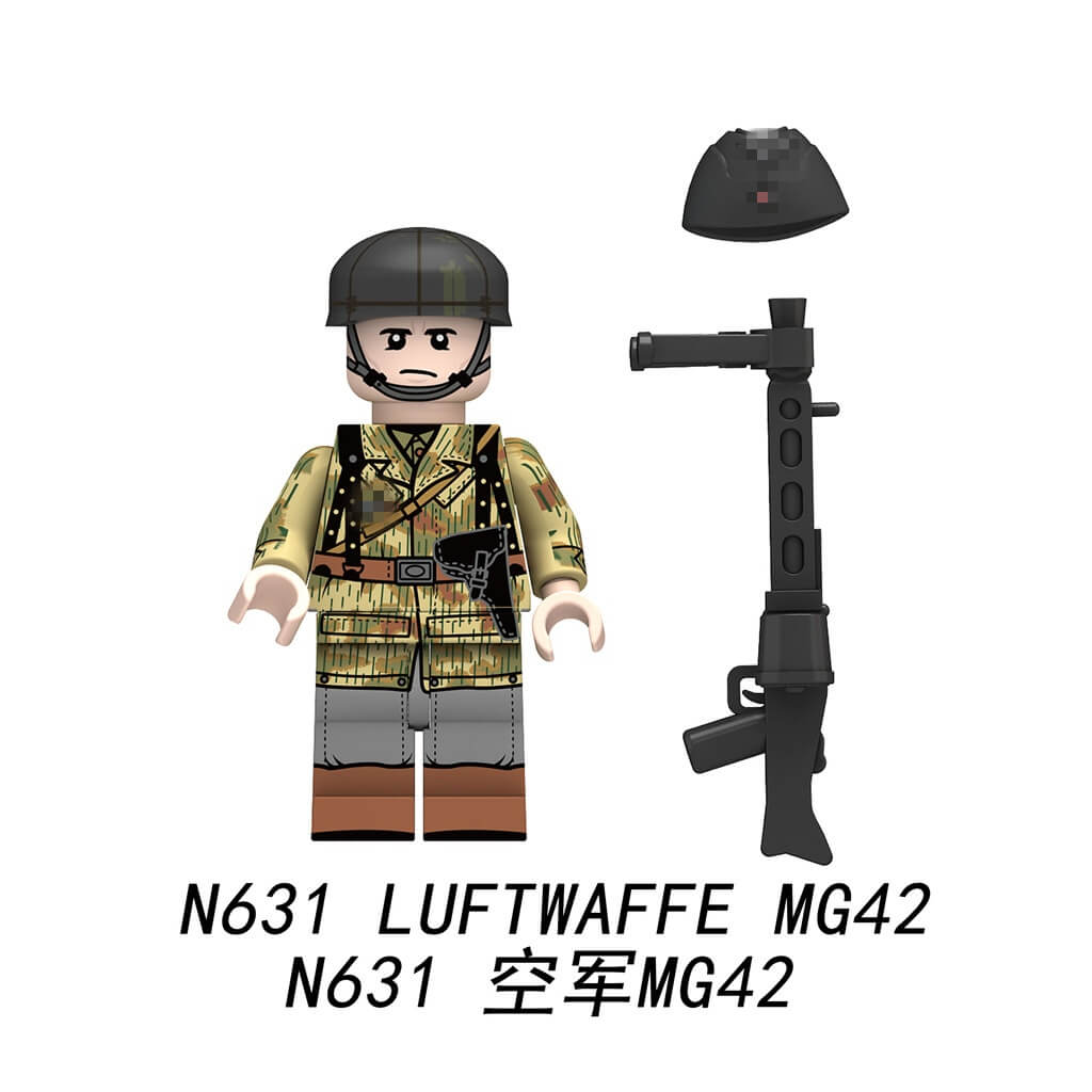 N629-N632 LUFTWAFFE Minifigs