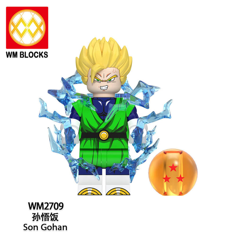 WM6182 Dragon Ball Son Gohan Minifigs