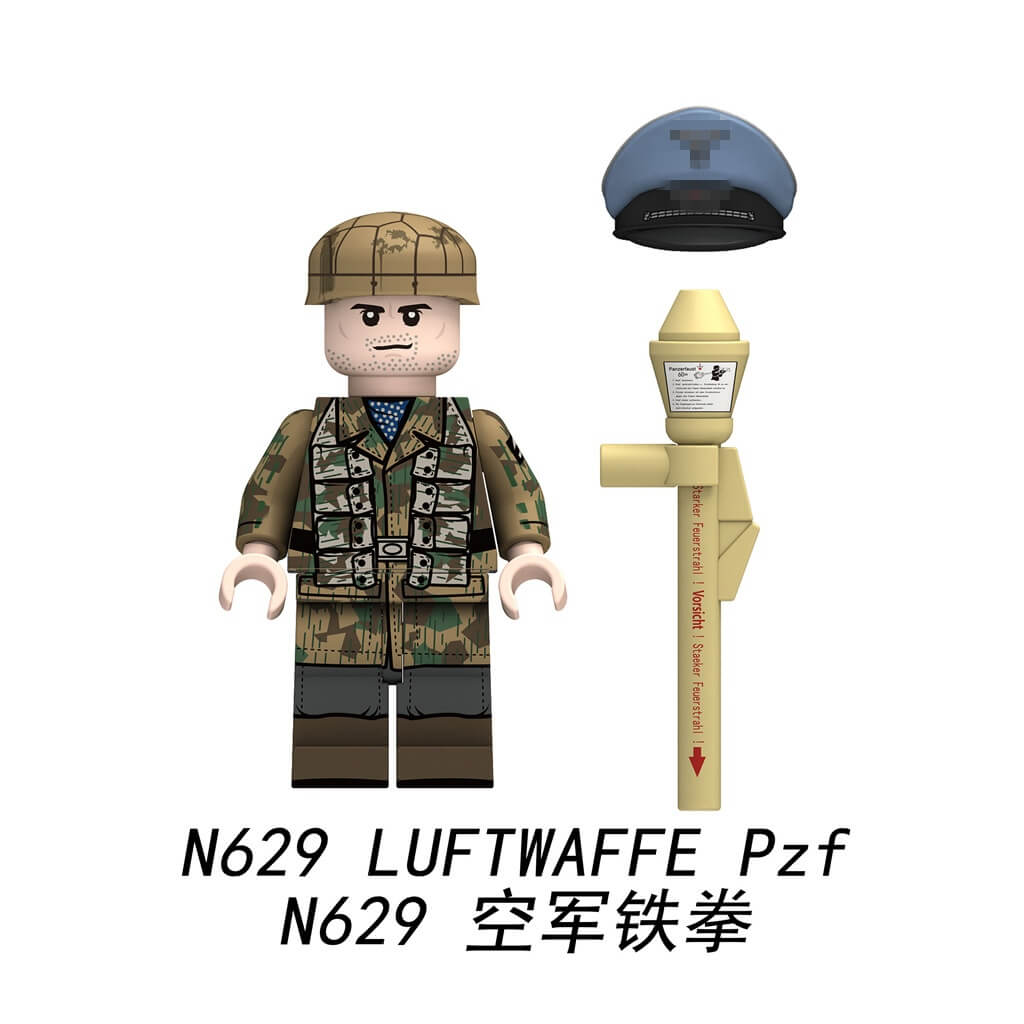 N629-N632 LUFTWAFFE Minifigs