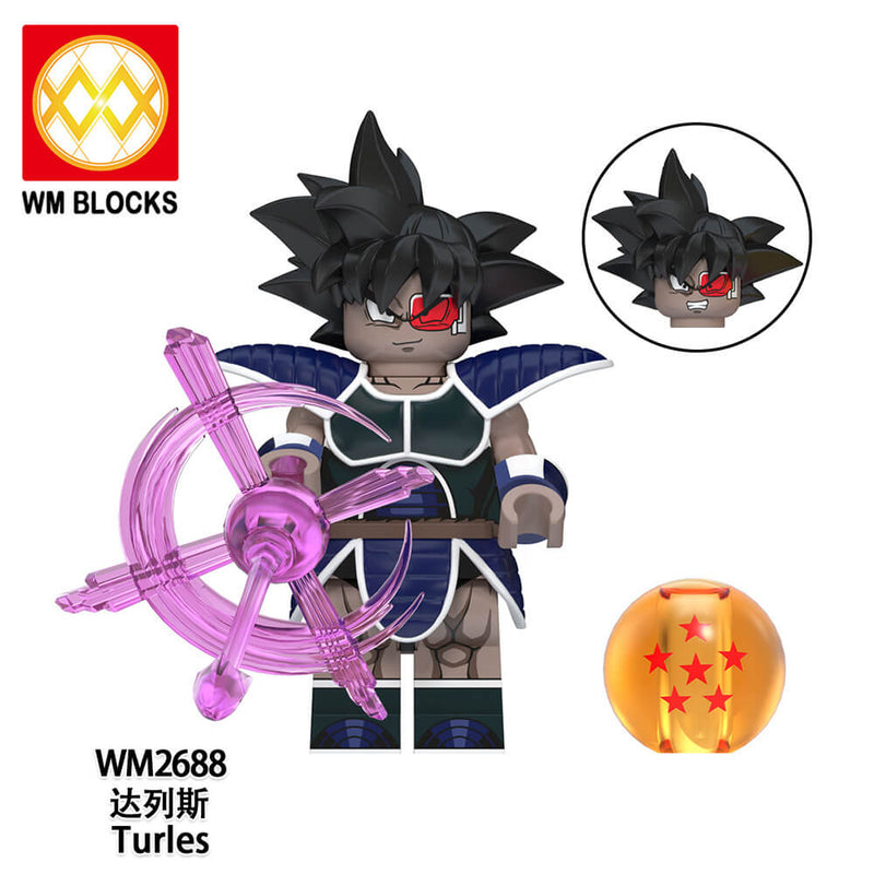 WM6179 Dragon Ball Bardock Minifigs