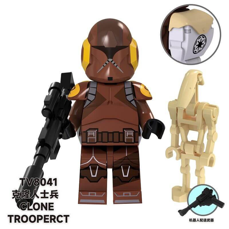 TV6016  Star Wars clone trooper minifigs