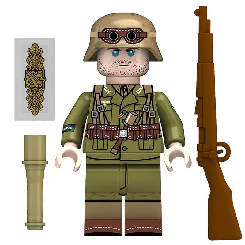 N605-608 Afrika Korps minifigs