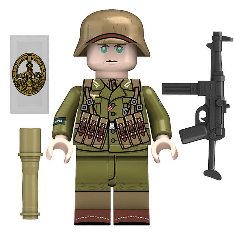 N605-608 Afrika Korps minifigs