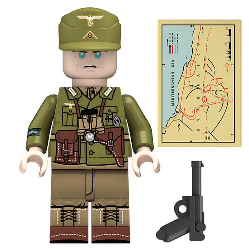 N605-608 Afrika Korps minifigs