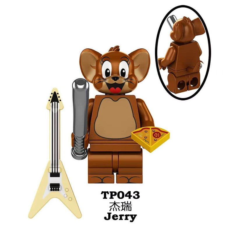 TP1006  Cat and Mouse Tom and Jerry minifigs