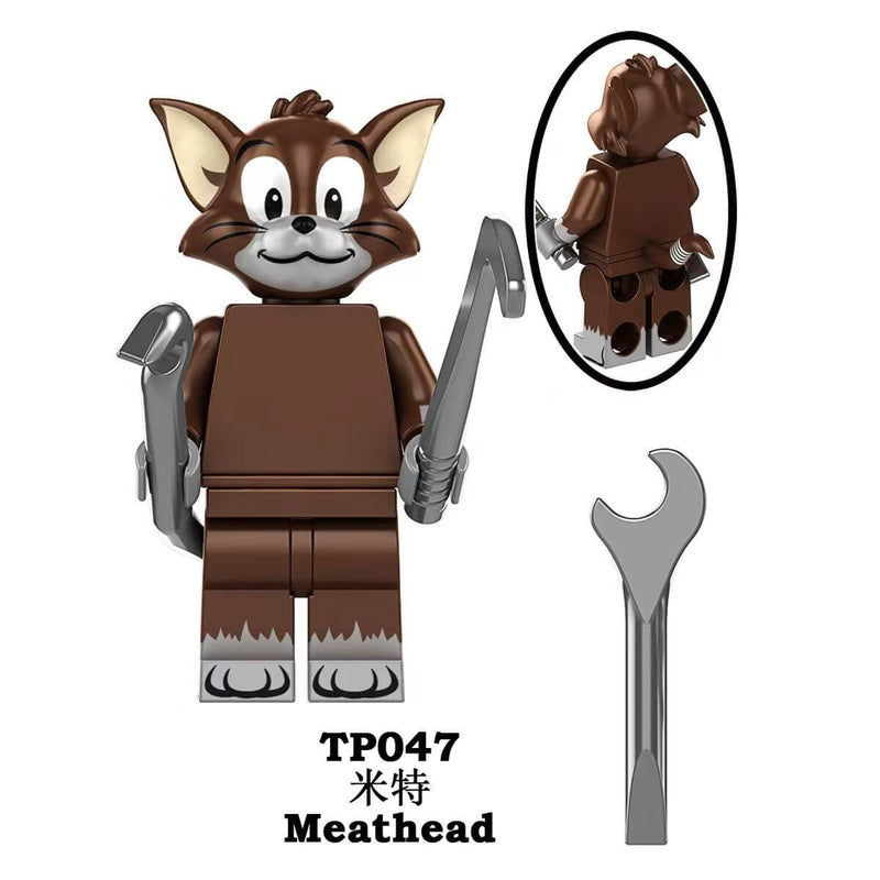 TP1006  Cat and Mouse Tom and Jerry minifigs