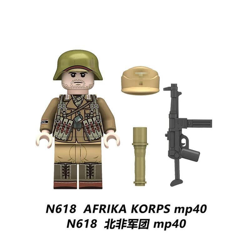 N617-620 North African Legion minifigs