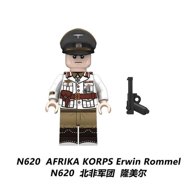 N617-620 North African Legion minifigs