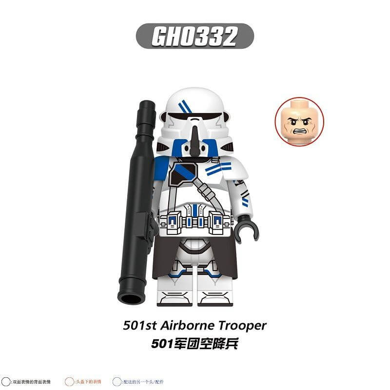 G0144 Star Wars 501st Legion Minifigs